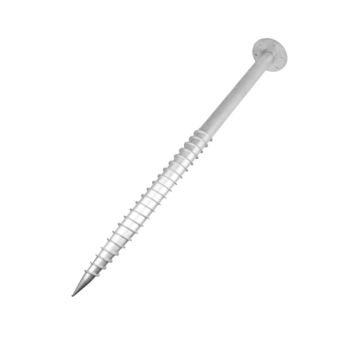 Q235 Wedi'i galfaneiddio Pilen Ddaear Fawr