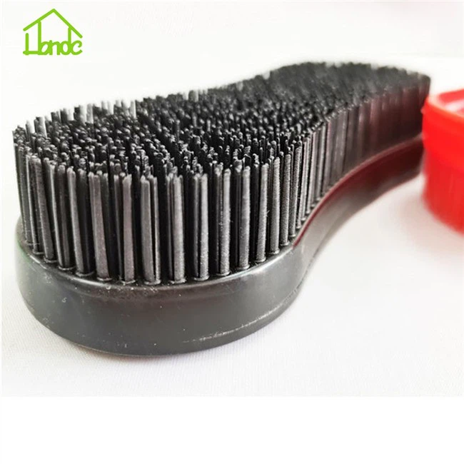 Black And Red Horse Cleaning Tools Grooming Brush