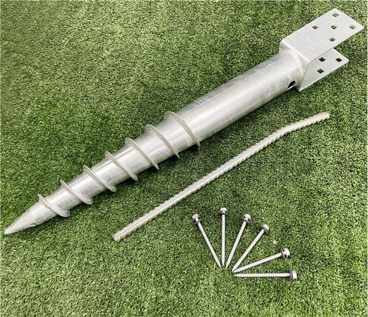 Galvanized Steel Ground Screw Anchor